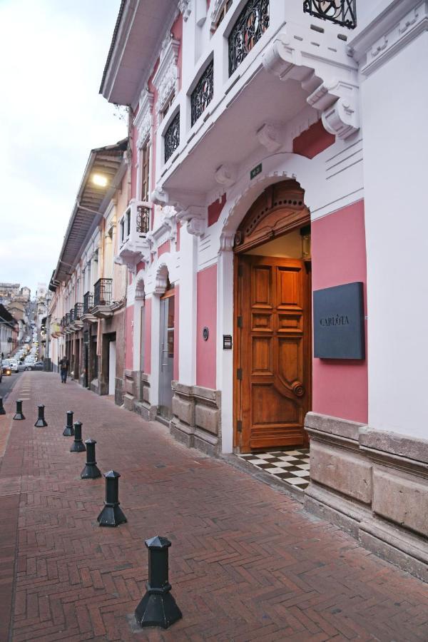 Carlota Sustainable Design Hotel Quito Eksteriør bilde